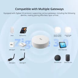 SONOFF SNZB-02P Zigbee Temperature Humidity Sensor High Accuracy Alert Smart Scene via eWeLink Work with Multiple Gateways