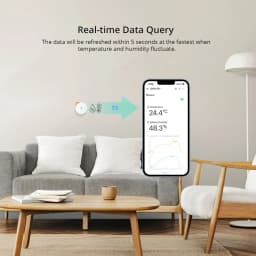 SONOFF SNZB-02P Zigbee Temperature Humidity Sensor High Accuracy Alert Smart Scene via eWeLink Work with Multiple Gateways