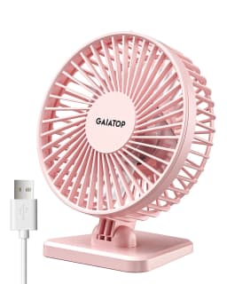 GAIATOP Mini USB Desktop Fan Portable Fan Desktop Office USB Quiet Cooling Fans Three Speed Adjustment Suitable For Home Office