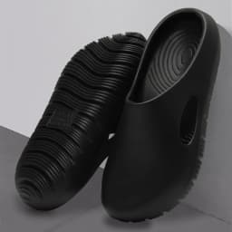 EVA Bread Men's Anti-Slip Odor-Resistant Outdoor Sandals Sports Beach Slippers for Casual Comfortable Footwear