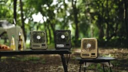 20000mAh Camping Fan Portable Ceiling Fans Foldable Desk Fan Tent Air Circulator Cooler Rechargeable Electric Fan with LED Light