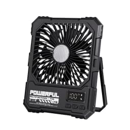 20000mAh Camping Fan Portable Ceiling Fans Foldable Desk Fan Tent Air Circulator Cooler Rechargeable Electric Fan with LED Light