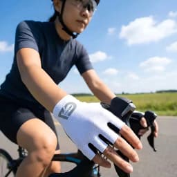 Cycling Gloves Shockproof Bike Half Finger Gloves Breathable Anti-shock Bike Short Gloves Summer High Elasticity Gloves