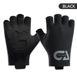 Cycling Gloves Shockproof Bike Half Finger Gloves Breathable Anti-shock Bike Short Gloves Summer High Elasticity Gloves