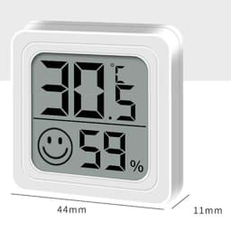LCD Digital Thermometer Hygrometer Indoor Room Electronic Temperature Humidity Meter Sensor Gauge Weather Station For Home 