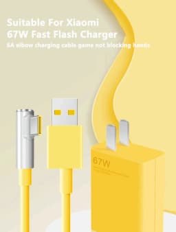 67W Fast Charger For Xiaomi 14 13 12 11 Pro Ultra Lite USB A To Type C Quick Charging Phone Cable For Note 12 Accessories