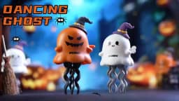 Dancing Ghosts&Dancing Corn Kids Clockwork Pet Toys Cartoon Interactive Baby Crawling Toys Dance Toys Halloween Christmas Gifts