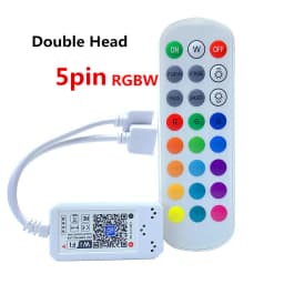 Magic Home LED WiFi Controller RGB RGBW RGBWW Pixel 12V 24V RF Remote Control For 5050 3528 WS2811 LED Strip