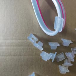 15pcs Neon LED Installation Accessary Silicon Slim Neon Flex LED Strip Clip