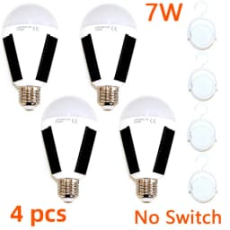 E27 Rechargeable LED Solar Bulb Lamp 7W 12W 85V-265V Outdoor Emergency Solar Powered Bulb Travel Fishing Camping Light Tent lamp