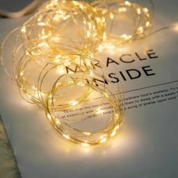 10pcs 6pcs Copper Wire LED String Lights Holiday Fairy Lights Garland Christmas Tree Decor Wedding Party DIY Natal Navidad 2022