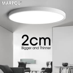 MARPOU 2cm Ultra-thin LED ceiling light 24W 28W 38W warm white cold white neutral white indoor modern lighting Decoration Home