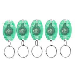 Led Keychain Light Mini Multicolored Cool Popular White Light Child Schoolbag Backpack Stairs Emergency Lighting Flashlight Lamp