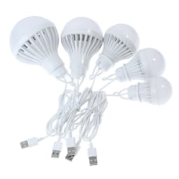 LED Lantern Portable Camping Lamp Mini Bulb USB Power 3W 5W 7W 9W 12W