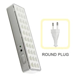 2 Modes Dimmable 30LED Rechargeable Emergency Lamp Outdoor Night Repair Lights Portable Camping Lantern for Power Outage Use