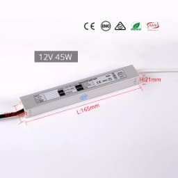 Waterproof LED Power Supply 10W 20W 45W 220V to 12V Driver for LEDs Spotlights Transformer IP67