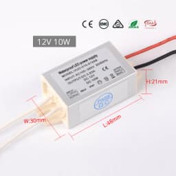 Waterproof LED Power Supply 10W 20W 45W 220V to 12V Driver for LEDs Spotlights Transformer IP67