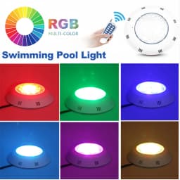 18/24/36/45W Swimming Pool Light with Remote Controller RGB Multi Color Outdoor LED Underwater AC12V IP68 Waterproof Lamp