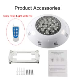18/24/36/45W Swimming Pool Light with Remote Controller RGB Multi Color Outdoor LED Underwater AC12V IP68 Waterproof Lamp