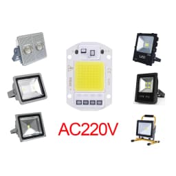 LED COB Chip 20W 30W 50W AC 220V Smart IC No Need Driver LED Lamp Beads DIY Flood Light Spotlight Floodlight Outdoor Chip Light