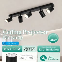 GU10 Spot Led Track Light Fixture 110V 220V Ceiling Spot Lighting Indoor for Living Room Decor Ceiling Chandelier Led Spotlights