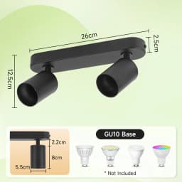 GU10 Spot Led Track Light Fixture 110V 220V Ceiling Spot Lighting Indoor for Living Room Decor Ceiling Chandelier Led Spotlights