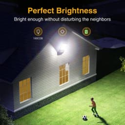 2025 350000LM Outdoor Solar Lights Motion Sensor Solar Waterproof Security Wall Lighting Garden Wall Courtyard Path Lighting