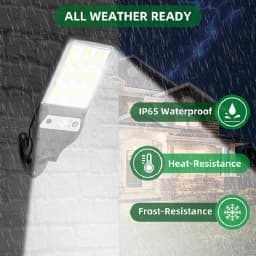 2025 350000LM Outdoor Solar Lights Motion Sensor Solar Waterproof Security Wall Lighting Garden Wall Courtyard Path Lighting