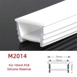 Recessed Black Silicone Tube LED Neon Light Flexible Rope Channel Diffuser WS2811 WS2812B Outdoor Waterproof Ribbon Strip Lights