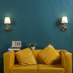 American Retro Wall Lamp Bedroom Bedside Lamp Bathroom Mirror Lamp Luster Luxury Sconce Fabric Lamp Shade TV Wall Lights Fixture
