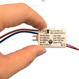 Small Driver 700mA Power Supply for Wall Lamp 3-9V Linear 3030 LED SELV Bed Transformer with UL Leadwire 150mm for Mini Lights