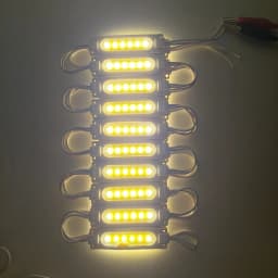20pcs/lot 6LED Injection with Lens COB LED Module Waterproof LED Back Light Backlight for Sign Channel Letter DC12V 24V 2W IP68
