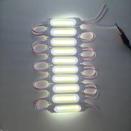 20pcs/lot 6LED Injection with Lens COB LED Module Waterproof LED Back Light Backlight for Sign Channel Letter DC12V 24V 2W IP68