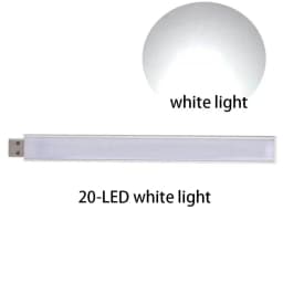 1PC Portable Mini 3/8/10/20/24 LED 5V USB DC Warm White Lamp Book Reading FLashlight Night Light Lighting for Lighting Computer