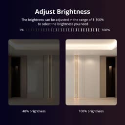Zemismart Matter Over WiFi RGBCW CCT Led Strip Light Driver Smart Controller Work with Homekit Smartthings Google Home Alexa HA