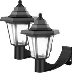 2Pcs Solar Outdoor Light Garden Sunlight Wall Lamp Home Villa Balcony Wall Light Terrace Decorative Atmosphere Lights Energy
