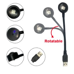 USB Sunset Lamp LED Night Light Projector Rainbow Photography Wall Atmosphere Lights Bedroom Decoration Home Room Decor Gifts