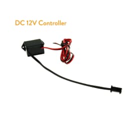 DC 12V 5V 3V Battery Driver Inverter USB Car Ciggrette Controller EL Wire Splitter Connectors For Flexible Neon Light EL Wire