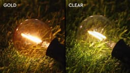 Vintage G40 Led String Light Replacement Bulb 1W Plastic Shatterproof Globe Mini Ball Lamp E12 Base 2200K PET Edison Light Bulbs