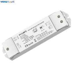 Skydance V1-L 2.4G RF Wireless Remote V1-L(WT) WiFi Tuya APP + Push Dim LED Dimmer CV Controller 12V 24V 15A PWM 0-100% Stepless