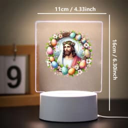 Religion 3D Night Light For Home Room Decoration Nightlight Usb Atmosphere Table Lamp