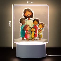 Religion 3D Night Light For Home Room Decoration Nightlight Usb Atmosphere Table Lamp