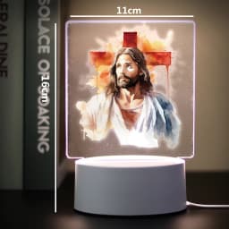 Religion 3D Night Light For Home Room Decoration Nightlight Usb Atmosphere Table Lamp