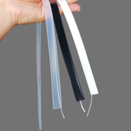 1-5m Black White Transparent Silicon Tube IP67 Waterproof For 10mm PCB Width SMD 5050 3528 WS2811 WS2812B Led Strip Light