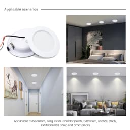 LED Downlight AC110V 220V 5W 9W 12W 15W 18W Led Spot Light DC12V 24V Waterproof LED Decoration Ceiling Lamp Indoor Panel Light