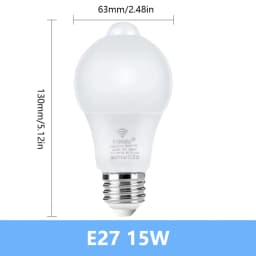 Motion Sensor LED Light 220V 110V E27 B22 12W 15W 18W LED Lamp Auto Smart Infrared LED Bulb Energy Saving Bombillas Home Porch