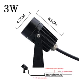 LED COB Lawn Lamp 5W10W20W25W Outdoor Garden Lighting AC85-265V DC12V Waterproof IP65 Garden Decoration Landscape Spotlights