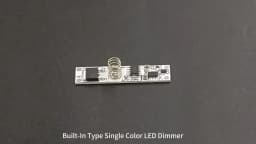 Smart LED Touch Dimmer 12V 24V 6A Hidden Dimmable Strip Lamp On/Off Controller Lighting Constant Voltage Fixtures Dimming Switch
