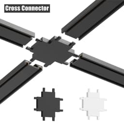 H6mm Ultra Thin Magnetic Track Light System 48V Living Room Ceiling Mount LED Ceiling Magnet Rail Lamp Spotlight Chandelier