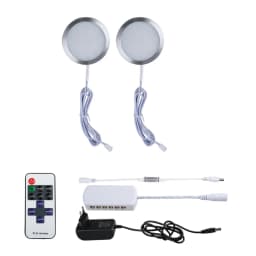 Under Cabinet LED Night Lights Display Case Closet Lamp Remote Control for Home Kitchen Showcase Wardrobe Cupboard Decoration